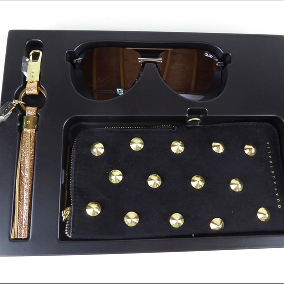 Quay Australia Sunnies Sunglasses W Cases Bundle - Picture 3 of 15